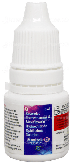 Moxitak Kt Eye Drops 5Ml