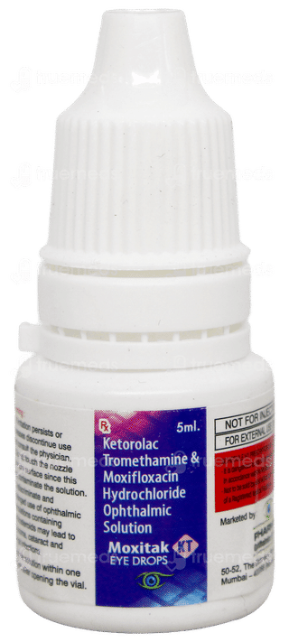 Moxitak Kt Eye Drops 5Ml