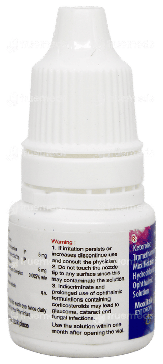Moxitak Kt Eye Drops 5Ml