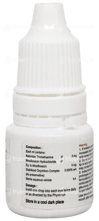Moxitak Kt Eye Drops 5Ml