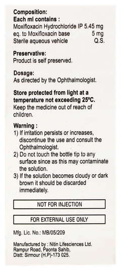 Moxoft Eye Drops 5ml
