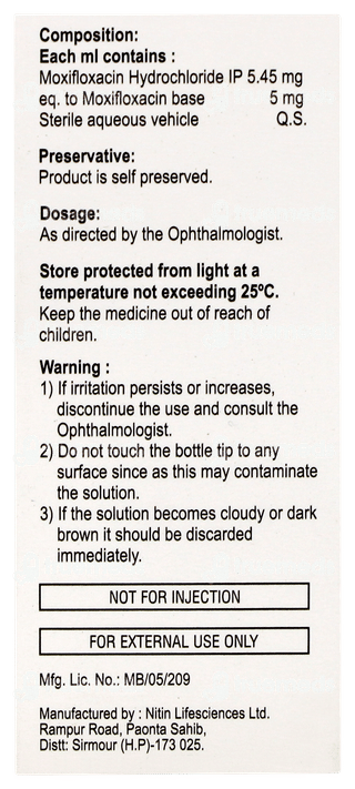 Moxoft Eye Drops 5ml