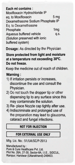 Moxoft D Eye Drops 5ml