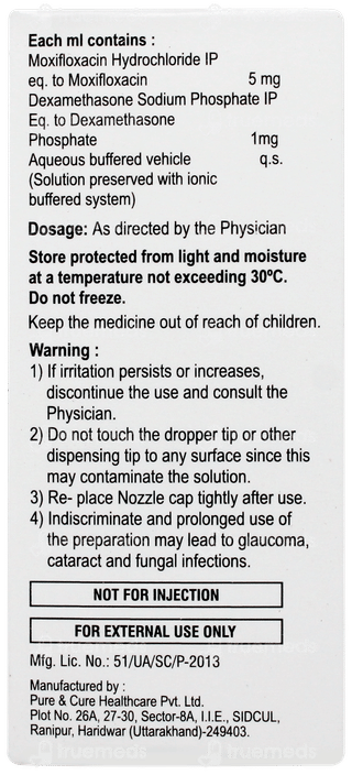 Moxoft D Eye Drops 5ml
