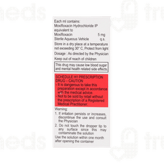 Moxtif Eye Drops 5ml Moxtif Eye Drops 5ml