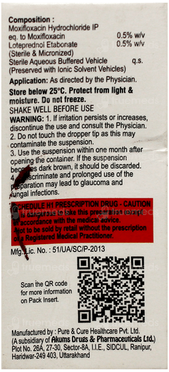 Moxve Lp Eye Drops 5Ml Moxve Lp Eye Drops 5Ml