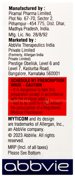 Myticom Eye Drops 5ml Myticom Eye Drops 5ml