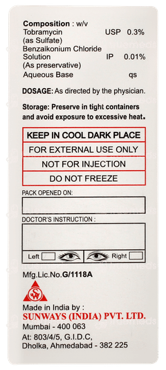 Nebracin Ophthalmic Solution 5ml Nebracin Ophthalmic Solution 5ml