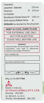 Nebracin Lp Ophthalmic Suspension 5Ml