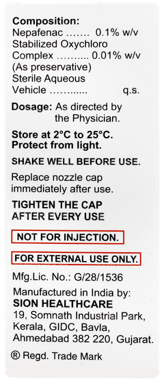 Nepachek Eye Drops 5ml