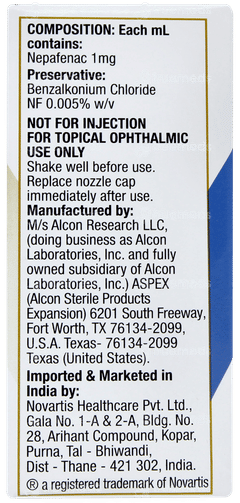 Nevanac Ophthalmic Suspension 5ml Nevanac Ophthalmic Suspension 5ml