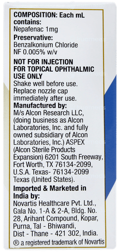 Nevanac Ophthalmic Suspension 5ml