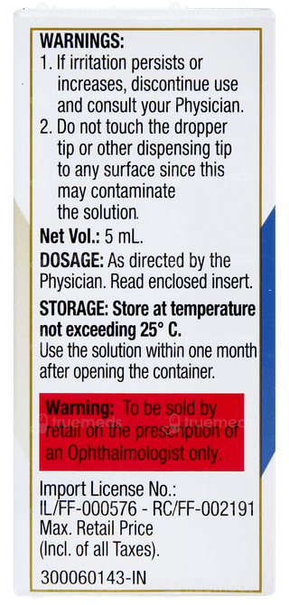 Nevanac Ophthalmic Suspension 5ml