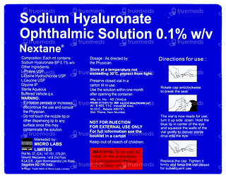 Nextane Ophthalmic Solution 10ml