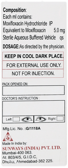 Occumox Eye Drops 5ml Occumox Eye Drops 5ml