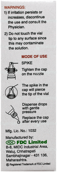 Ocuflur Eye Drops 5Ml Ocuflur Eye Drops 5Ml