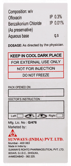 Oflo Ophthalmic Solution 5ml