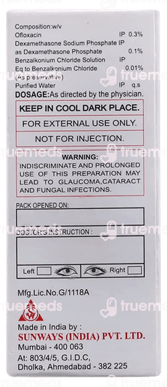 Oflo Dm Ophthalmic Solution 10ml