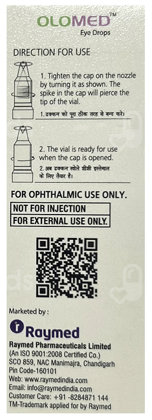 Olomed Eye Drops 5Ml