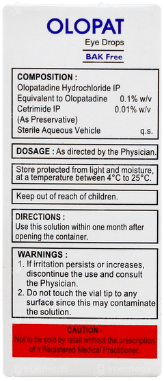 Olopat Eye Drops 5ml Olopat Eye Drops 5ml