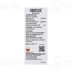 Omeflox Eye Drops 5ml Omeflox Eye Drops 5ml