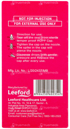 Optiflev Eye Drops 5ml