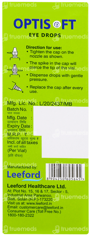 Optisoft Eye Drops 10ml