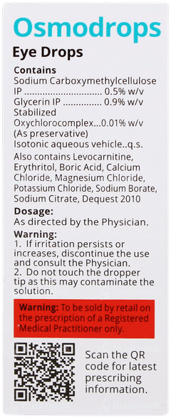 Osmodrops Eye Drops 10ml
