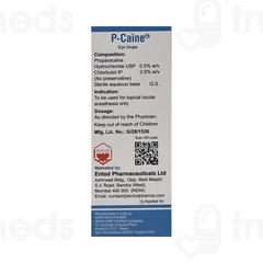 P Caine Eye Drops 5ml