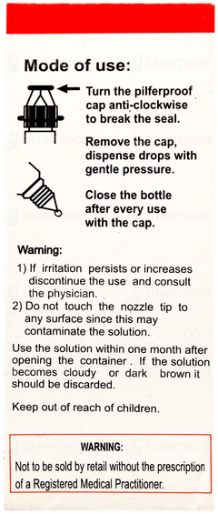 Paracain Ophthalmic Solution 5ml