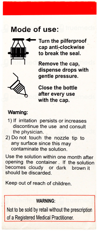 Paracain Ophthalmic Solution 5ml