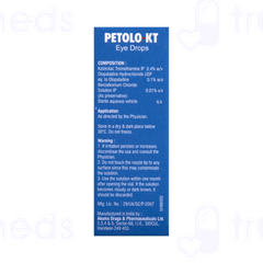 Petolo Kt Eye Drops 5ml