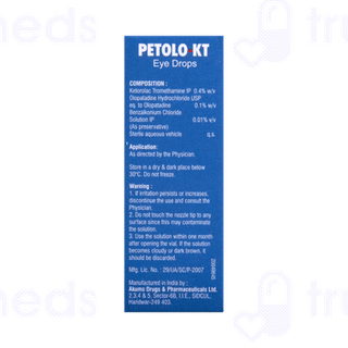 Petolo Kt Eye Drops 5ml