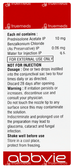 Pred Forte Ophthalmic Suspension 10ml Pred Forte Ophthalmic Suspension 10ml