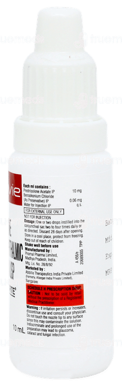 Pred Forte Ophthalmic Suspension 10ml Pred Forte Ophthalmic Suspension 10ml