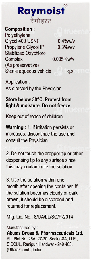 Raymoist Eye Drops 10ml