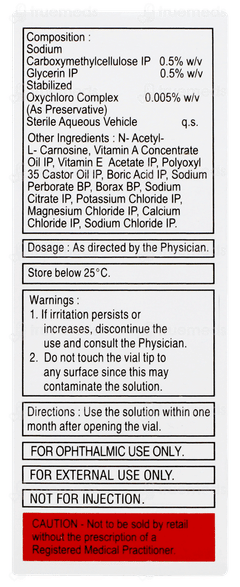 Softdrops Eye Drops 10ml