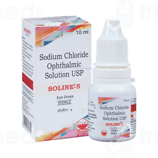 Soline 5 % Eye Drops 10 ML