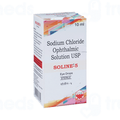Soline 5 % Eye Drops 10 ML