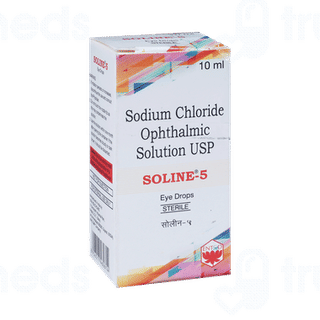 Soline 5 % Eye Drops 10 ML