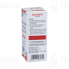 Soline 5 % Eye Drops 10 ML