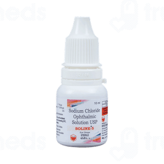 Soline 5 % Eye Drops 10 ML