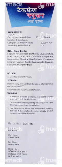 Takfresh Fusion Eye Drops 10ml
