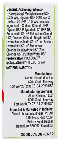 Tears Naturale Forte Eye Drops 10ml