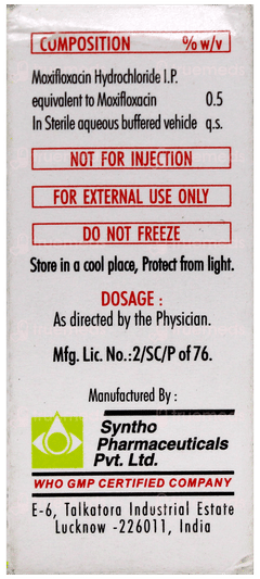 Thomoxx Eye Drops 5Ml