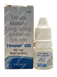 Timolet Od Eye Drops 3ml