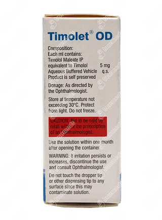 Timolet Od Eye Drops 3ml