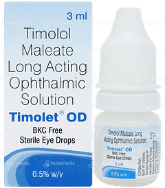 Timolet Od Eye Drops 3ml