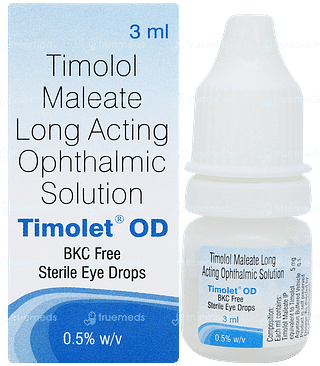 Timolet Od Eye Drops 3ml