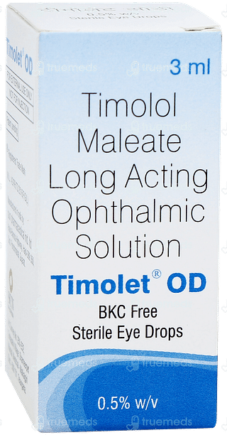 Timolet Od Eye Drops 3ml